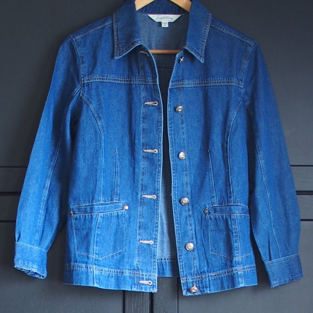 Tradition Country Collection | Vintage Light Denim Jacket, Women's